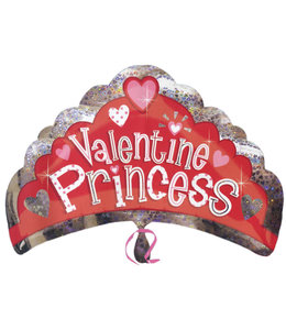 Anagram 27 Inch Mylar Balloon Valentine Princess Holographic