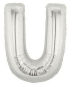 Betallic 40" Letter U Silver