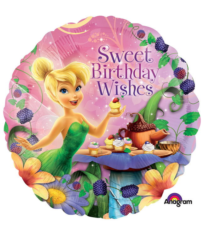Anagram 18" Tinkerbell Bday Wishes