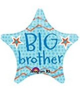 Anagram 19 Inch Mylar Balloon-Big Brother Star Standard Star