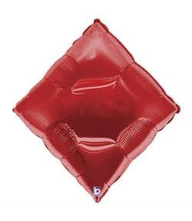 Betallic 35 Inch Mylar Balloon Casino Diamond Red