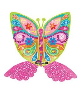 Anagram 33 Inch Mylar Balloon-Butterfly Xl