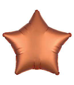 Anagram 19 Inch Mylar Balloon Luxe Star-Amber
