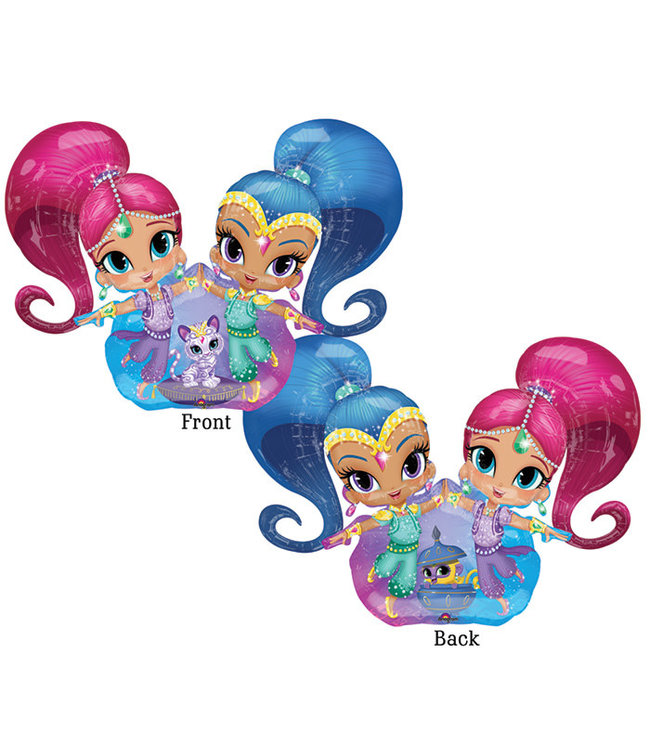 Anagram Awk Mylar Balloon-53 Inch Shimmer And Shine