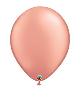 Qualatex 11" Qltx Latex 100ct- Rose Gold