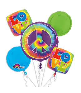 Anagram Balloon Bouquet-60's Feeling Groovy