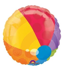Anagram 18 Inch Mylar Balloon-Beach Ball Foil