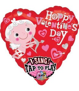 Anagram 29 Inch Mylar Balloon S-A-T Happy Valentines Day Cupid