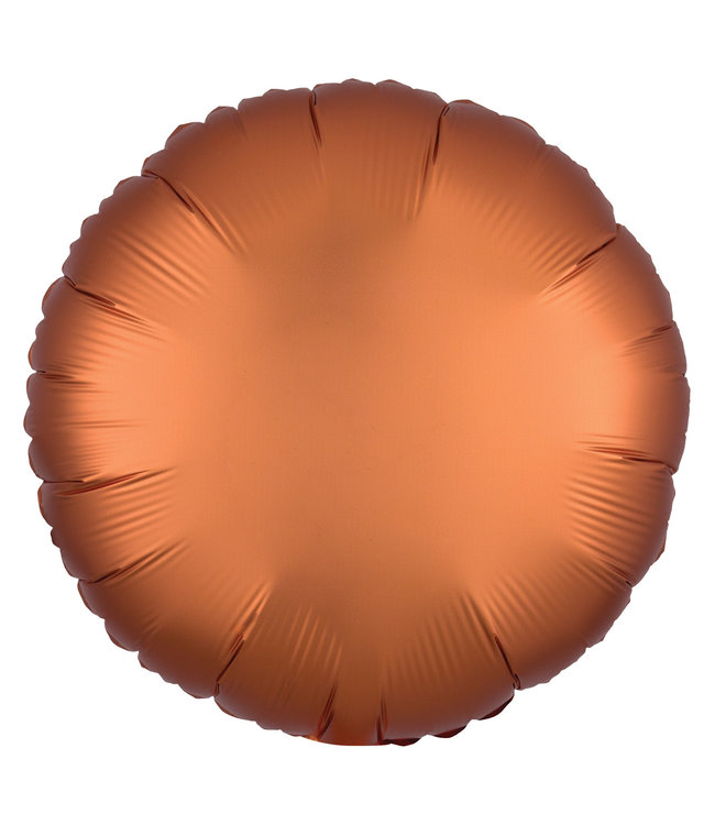 Anagram 18 Inch Mylar Balloon Hx Luxe Round-Amber