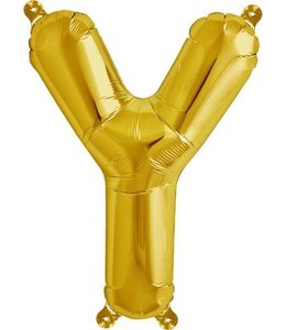 North Star Balloons 16 Inch Airfill Balloon Letter Y Gold
