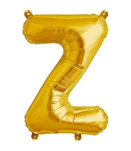 North Star Balloons 16 Inch Airfill Balloon Letter Z Gold