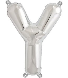 North Star Balloons 16" Letter Y Silver