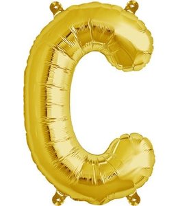 North Star Balloons 16" Letter C Gold