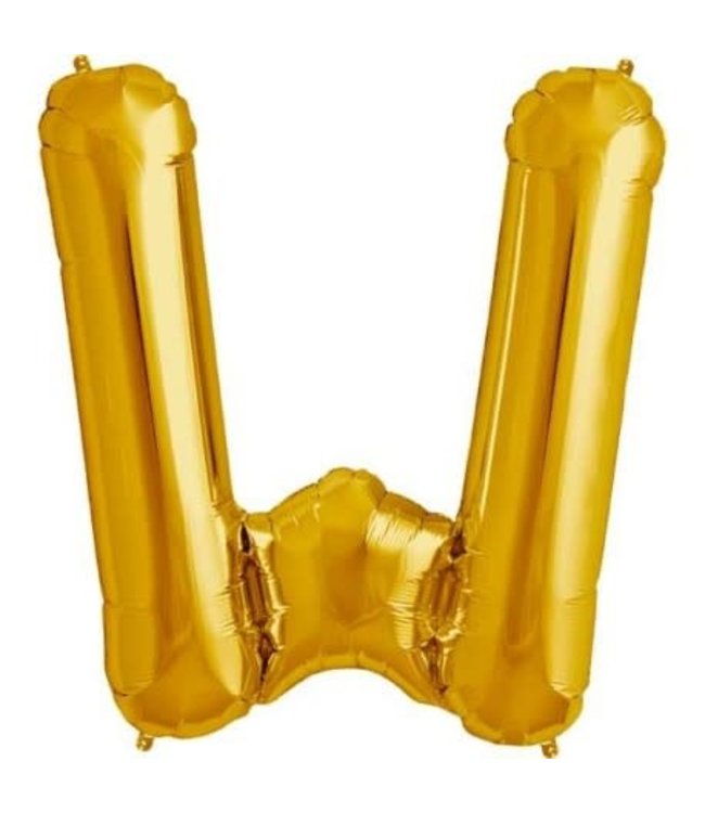 North Star Balloons 34 Inch Balloon Letter Gold-W