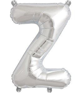 North Star Balloons 16" Letter Z Silver