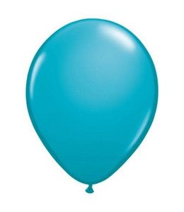 LA Balloons 5 Inch Qualatex Latex Balloons 100 ct-Tropical Teal