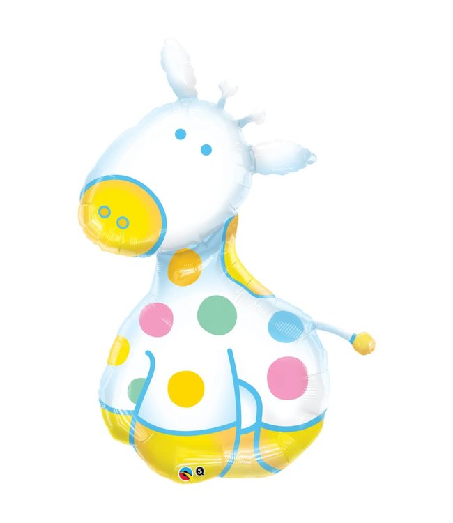 Qualatex 48 Inch Mylar Balloon Giraffe Soft