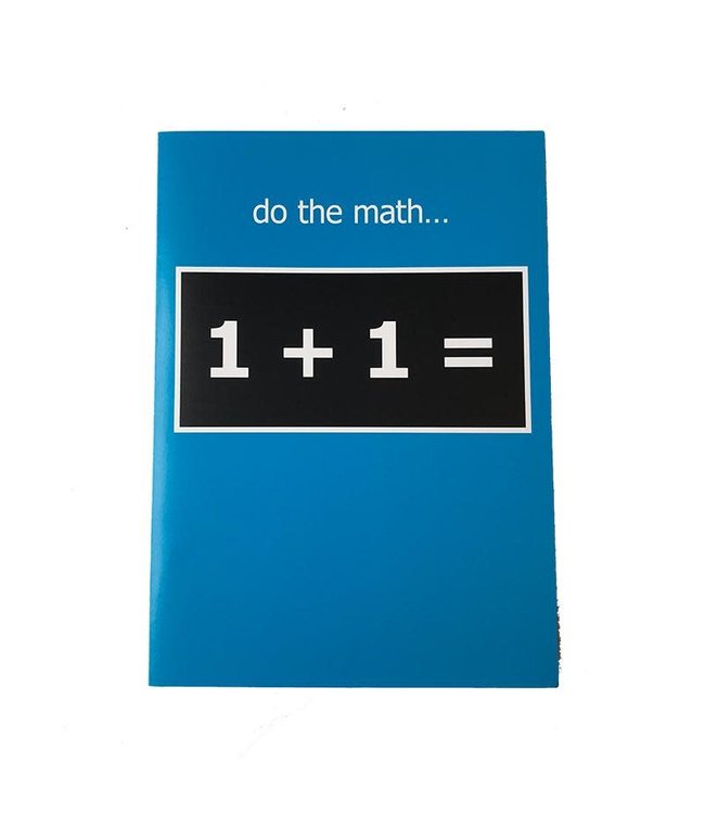 Just My Type Greeting Cards - Do The Math