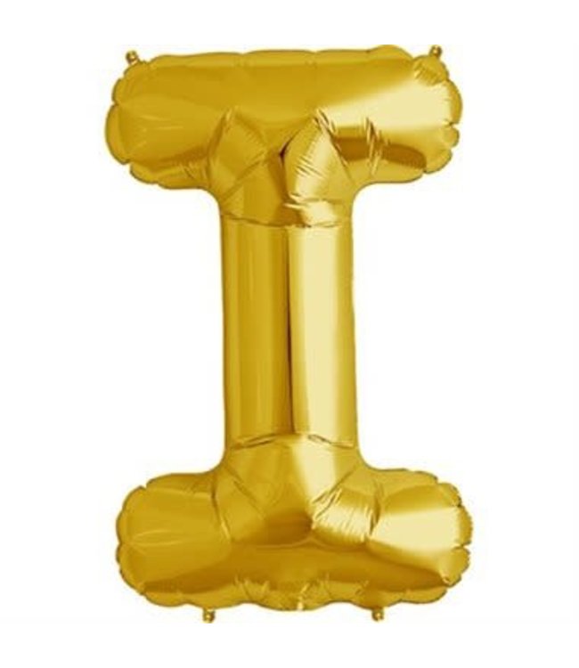 North Star Balloons 34 Inch Balloon Letter Gold-I