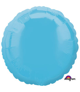 Anagram 18" Round Mylar Caribbean Blue