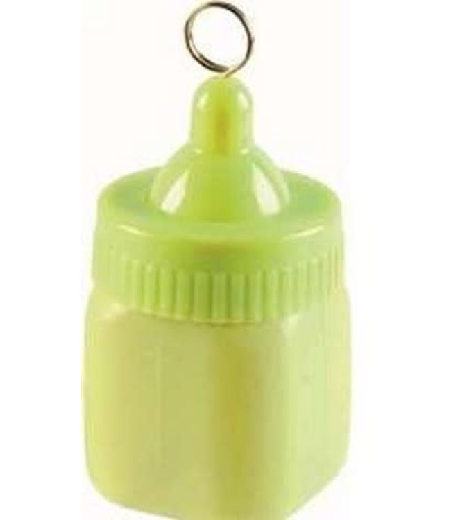 Amscan Inc. Balloon Weight Baby Bottle Light Green