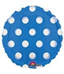 Anagram 18 Inch Magicolor Balloon Dots Blue