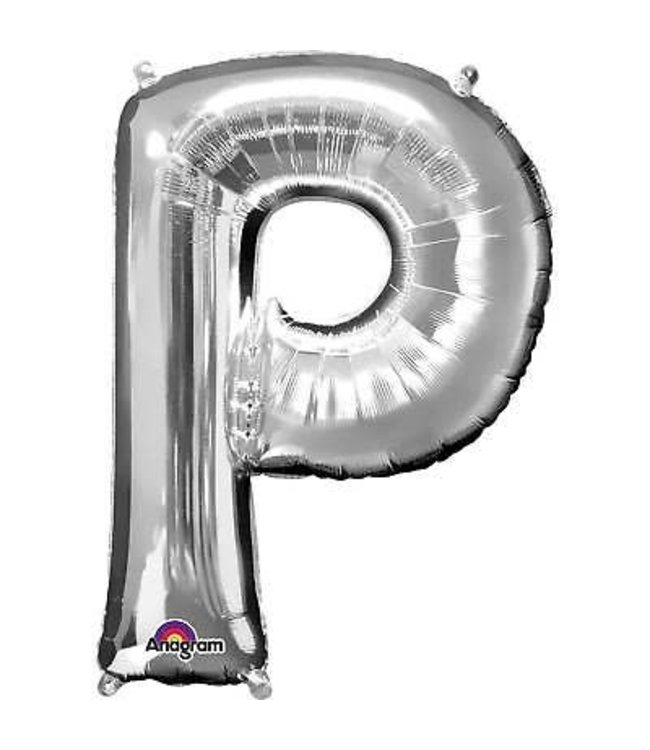 Anagram 33" Letter P Silver