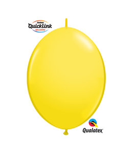 Qualatex 12" Qltx Qlink Latex Balloons 50ct - Yellow