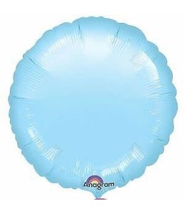 Anagram 18" Round Mylar Pastel Blue