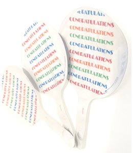 Miscellaneous Local Suppliers 5" Round Mylar - Congratulations