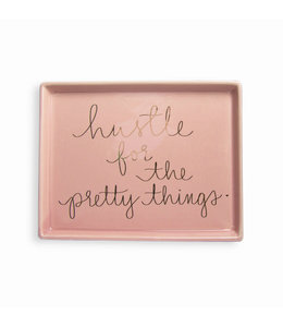 Eccolo Trinket Tray Pink-Hustle For Pretty Things