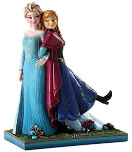 Enesco Figurine-Frozen Elsa And Anna