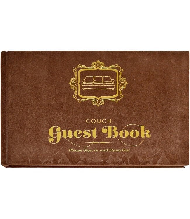 Knock Knock Guest Book-Couch