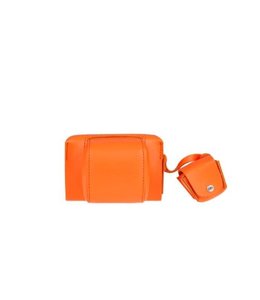 Supercali Fisheye Leather Case Vibrant Orange
