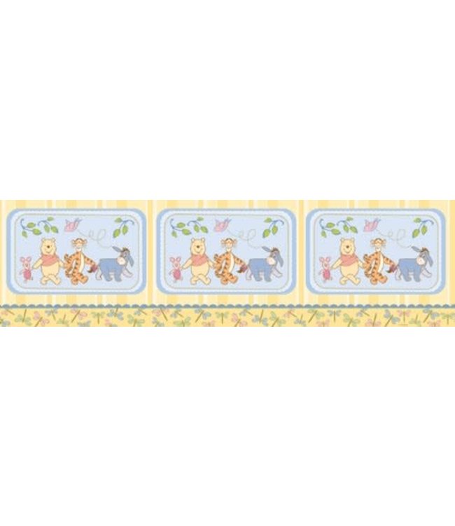 Sandylion Sticker Designs Wall Border Pooh