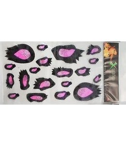 Xotic Eyes Purrrr Body Art - Pink