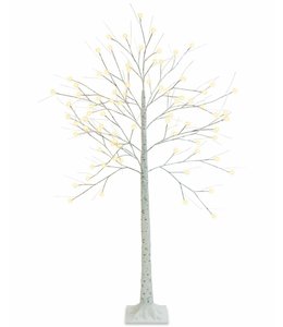 Mr. Christmas Starlight Trees-Birch White Large