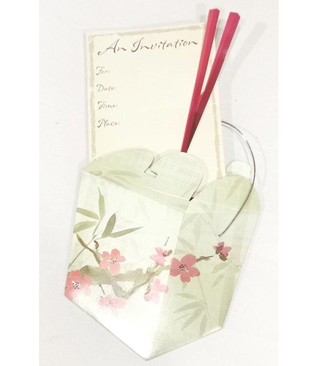 Amscan Inc. Invitation Cards - Take Out Box