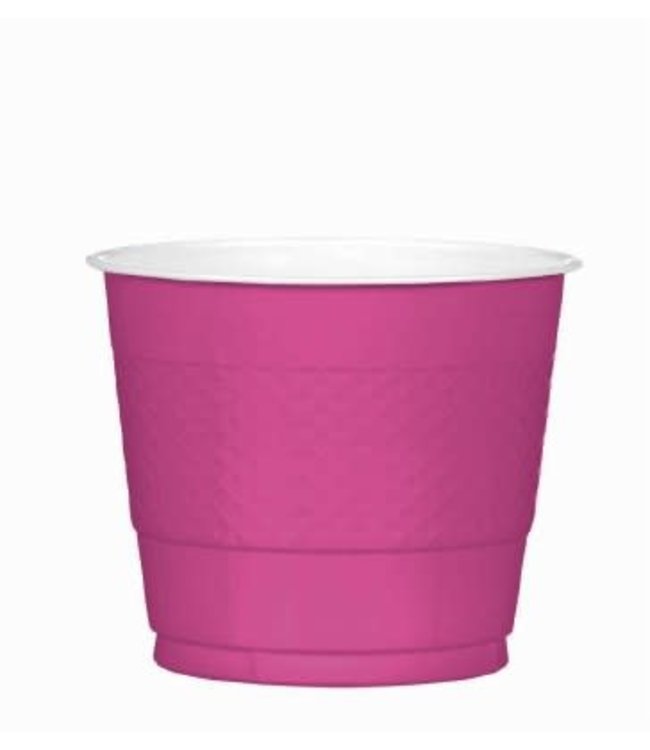 Amscan Inc. Cups - Plastic 9 Oz Dark Pink