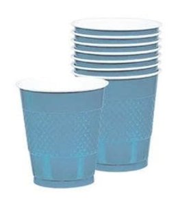 Amscan Inc. Cups - Plastic 9 Oz Light Blue