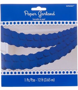 Amscan Inc. Paper Garland (360X17.7) cm-Blue