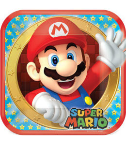 Amscan Inc. Plates - Super Mario 9''