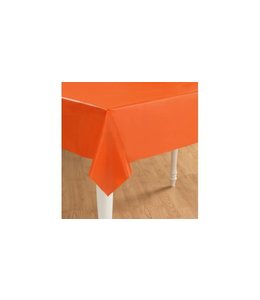 Amscan Inc. Plastic Rectangular Table Cover (54X108) Inches-Orange