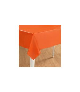Amscan Inc. Plastic Rectangular Tablecover 54X108"- Orange