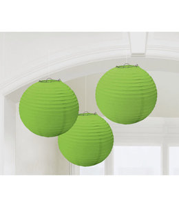 Amscan Inc. Lantern Round Green 20 Cm
