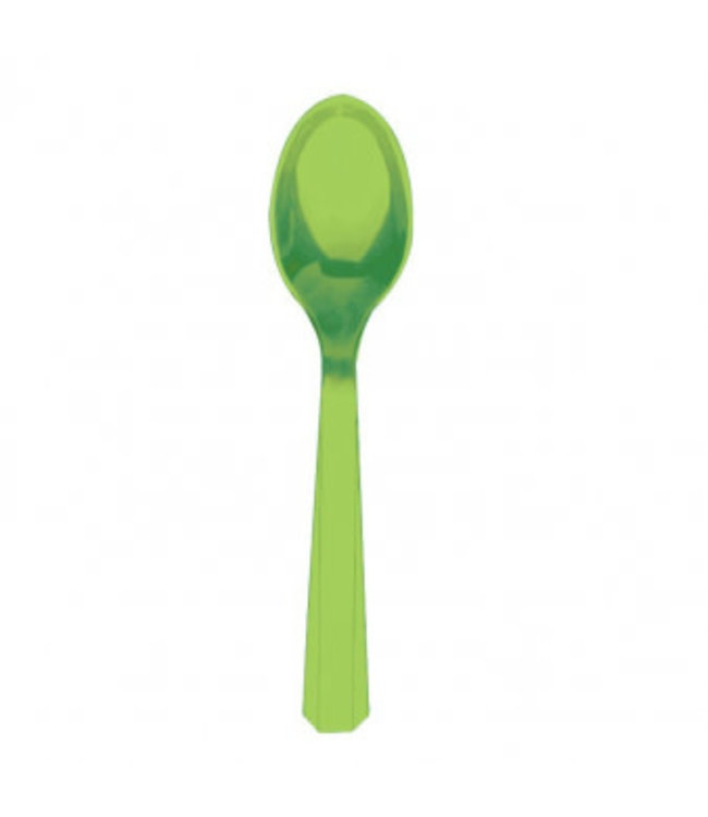 Amscan Inc. Festive Spoons- Light Green