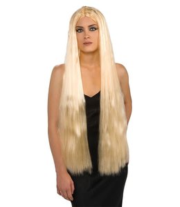 Rubies Costumes 36 Inch Adult Long Blonde Witch Wig