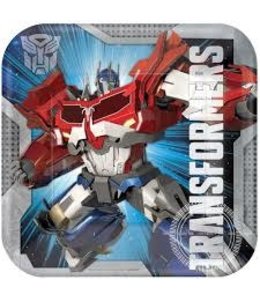 Amscan Inc. Transformers-9 Inch Square Plates 8/pk