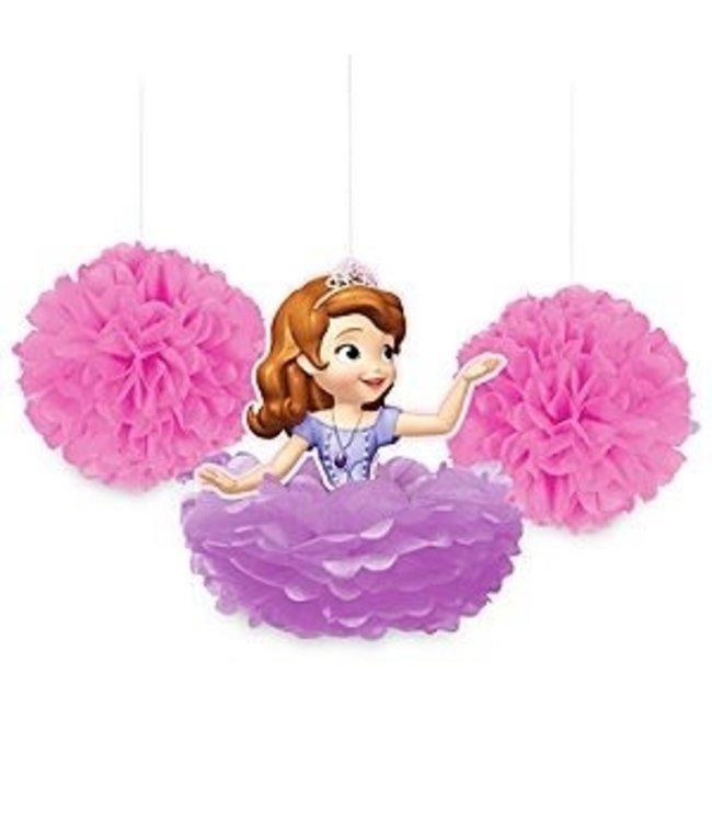 Amscan Inc. Sofia The First - Fluffy Decorations