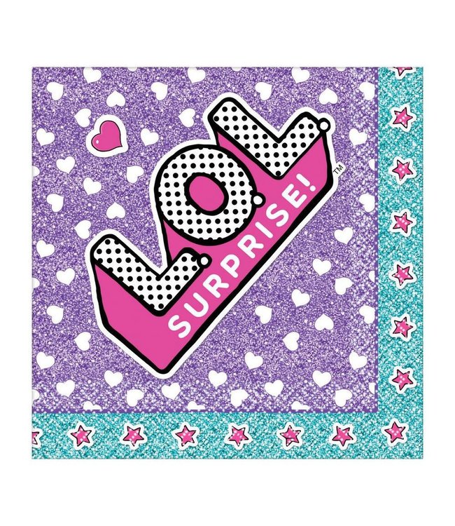 Amscan Inc. LOL Surprise - Beverage Napkin 16/pk